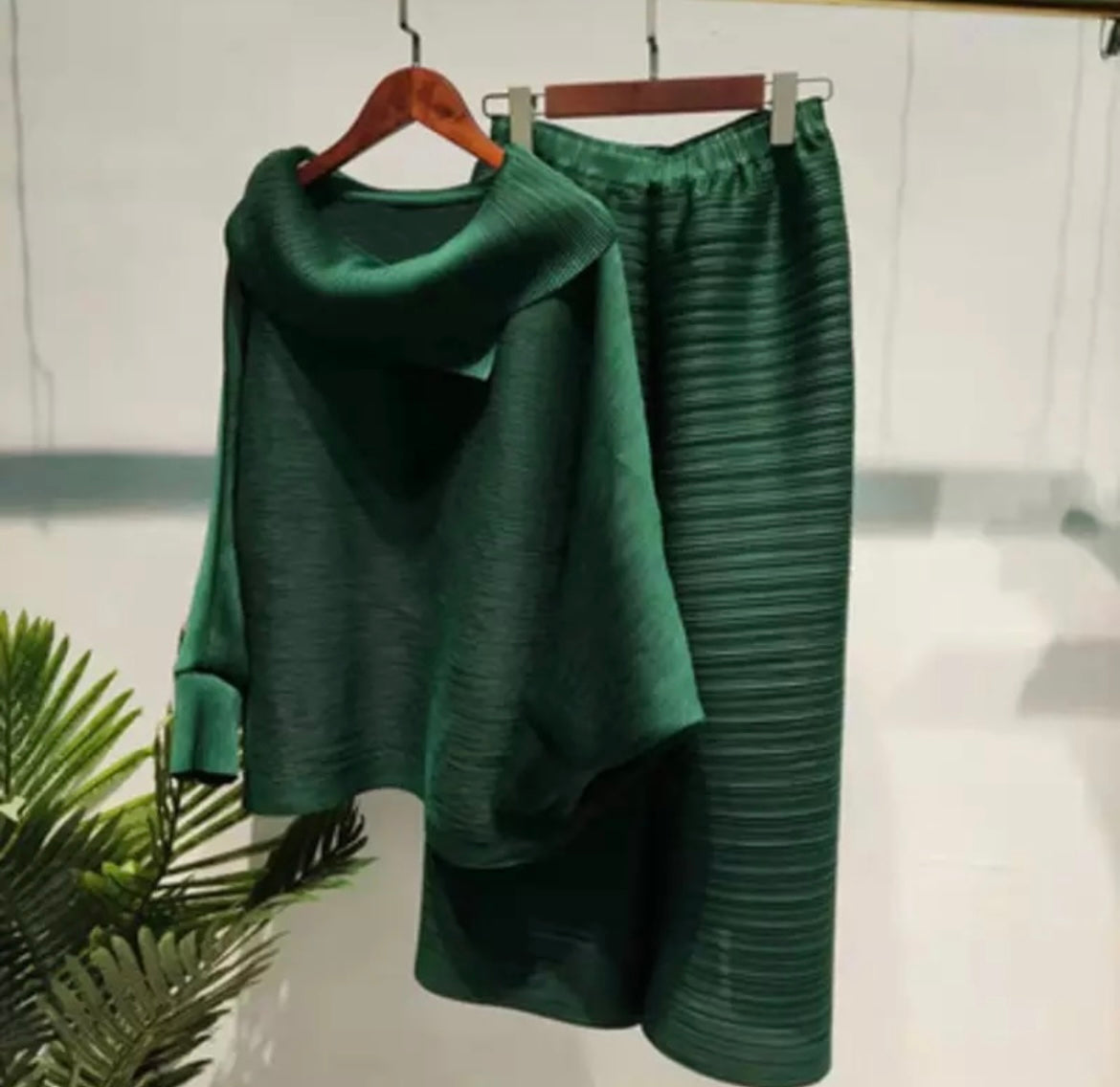 Cowl neck co-ord set