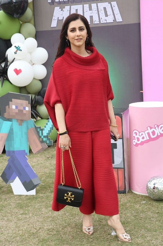 Cowl neck co-ord set