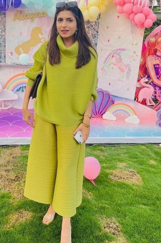 Cowl neck co-ord set