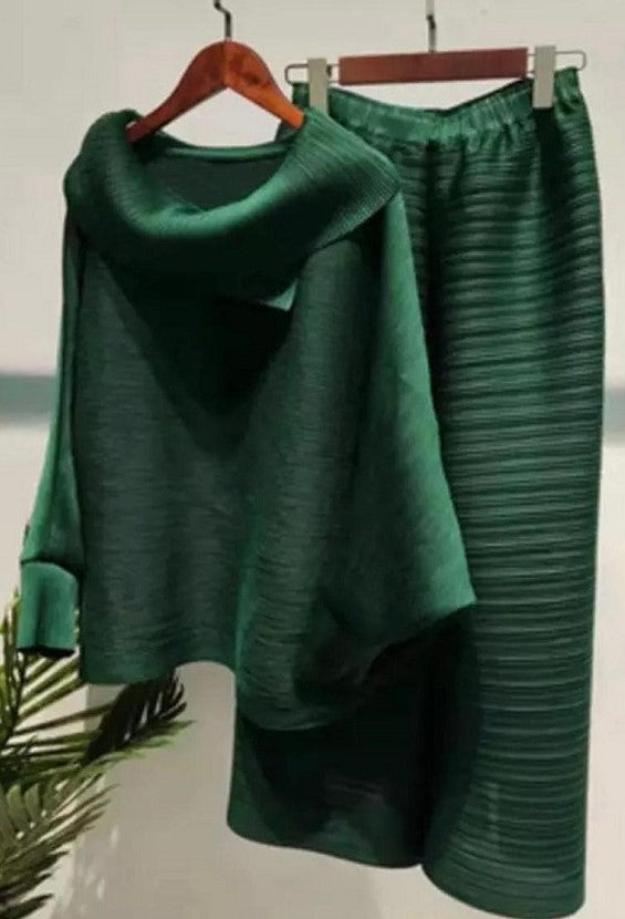 Cowl neck co-ord set