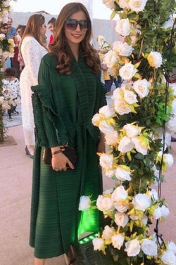 Ruffled tunic (Green)