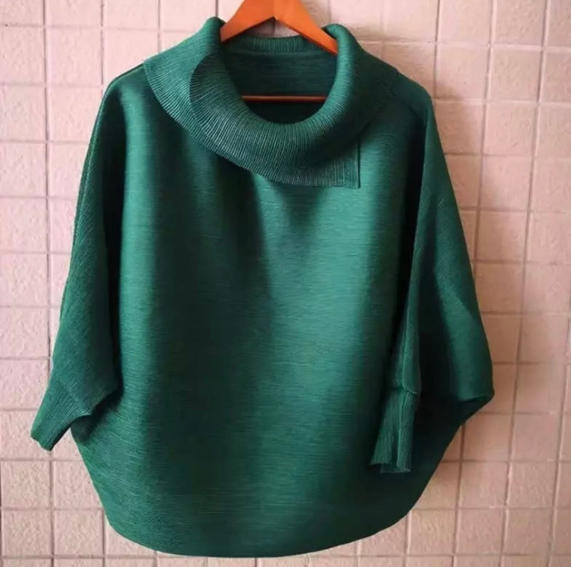 Cowl neck top